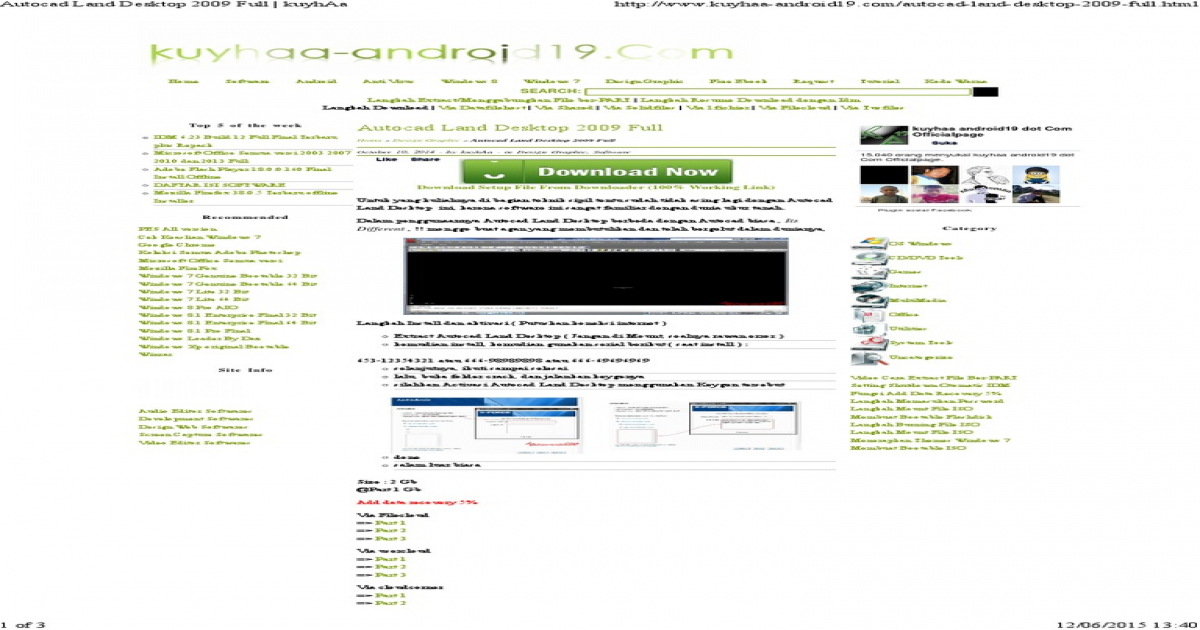 download autocad 2009 64 bit full crack